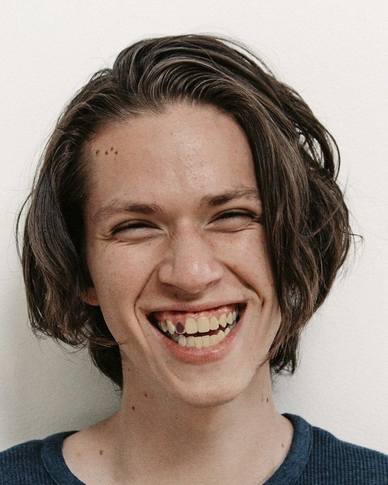 Sample face for the smile preview